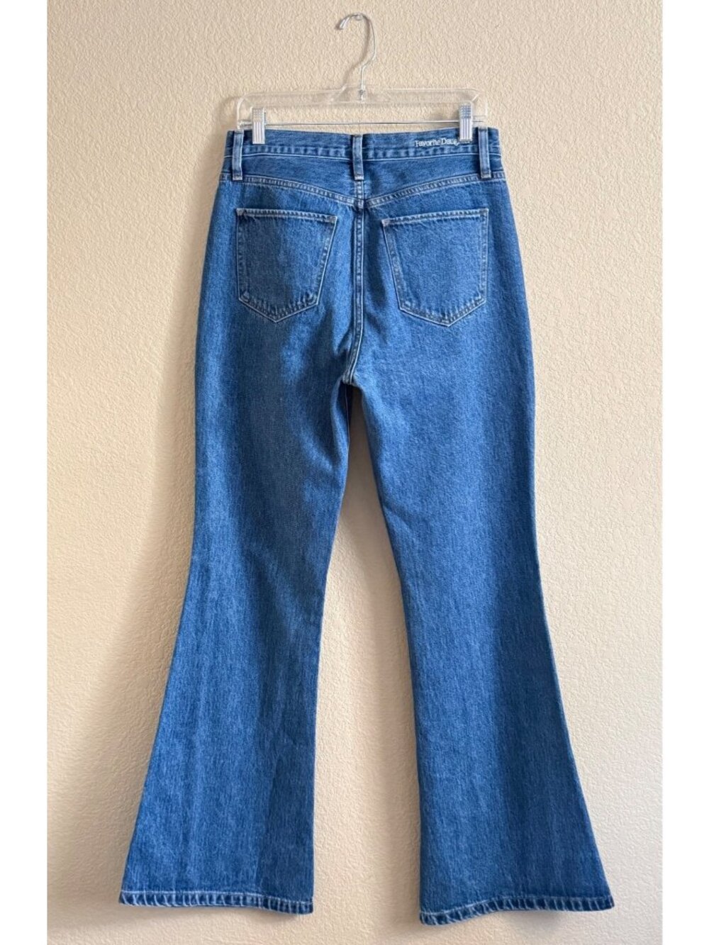 FAVORITE DUAGHTER The Valentina Flare Super High Rise Jeans in Montreal - Picture 14 of 16